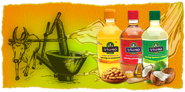 Nalmanam - Cold Pressed oil / Mara Chekku Oil